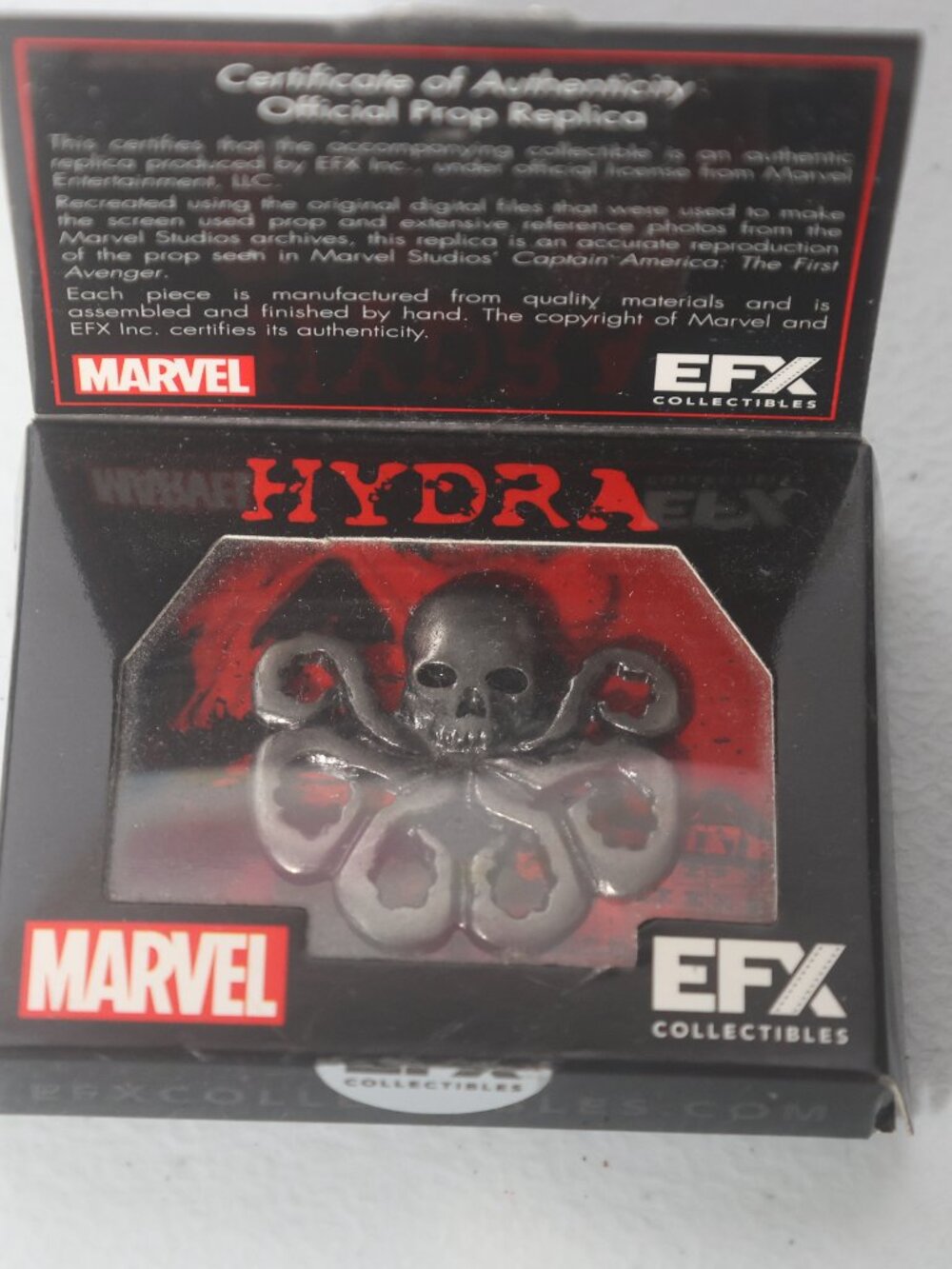 Captain America The First Avenger Hydra Collectible Pin / Loot Crate Exclusive